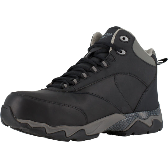 Reebok Men's Beamer Composite Toe Waterproof Athletic Work Boot- Black- RB1067 - Overlook Boots