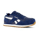 Reebok Men's Harman Comp Toe Classic Sneaker Work Shoe - Navy/White - RB1981 7 / Medium / Navy/White - Overlook Boots