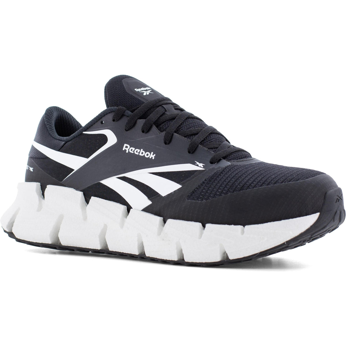 Reebok Men's FloatZig Comp Toe Athletic Work Shoe - Black - RB3033 7 / Medium / Black - Overlook Boots