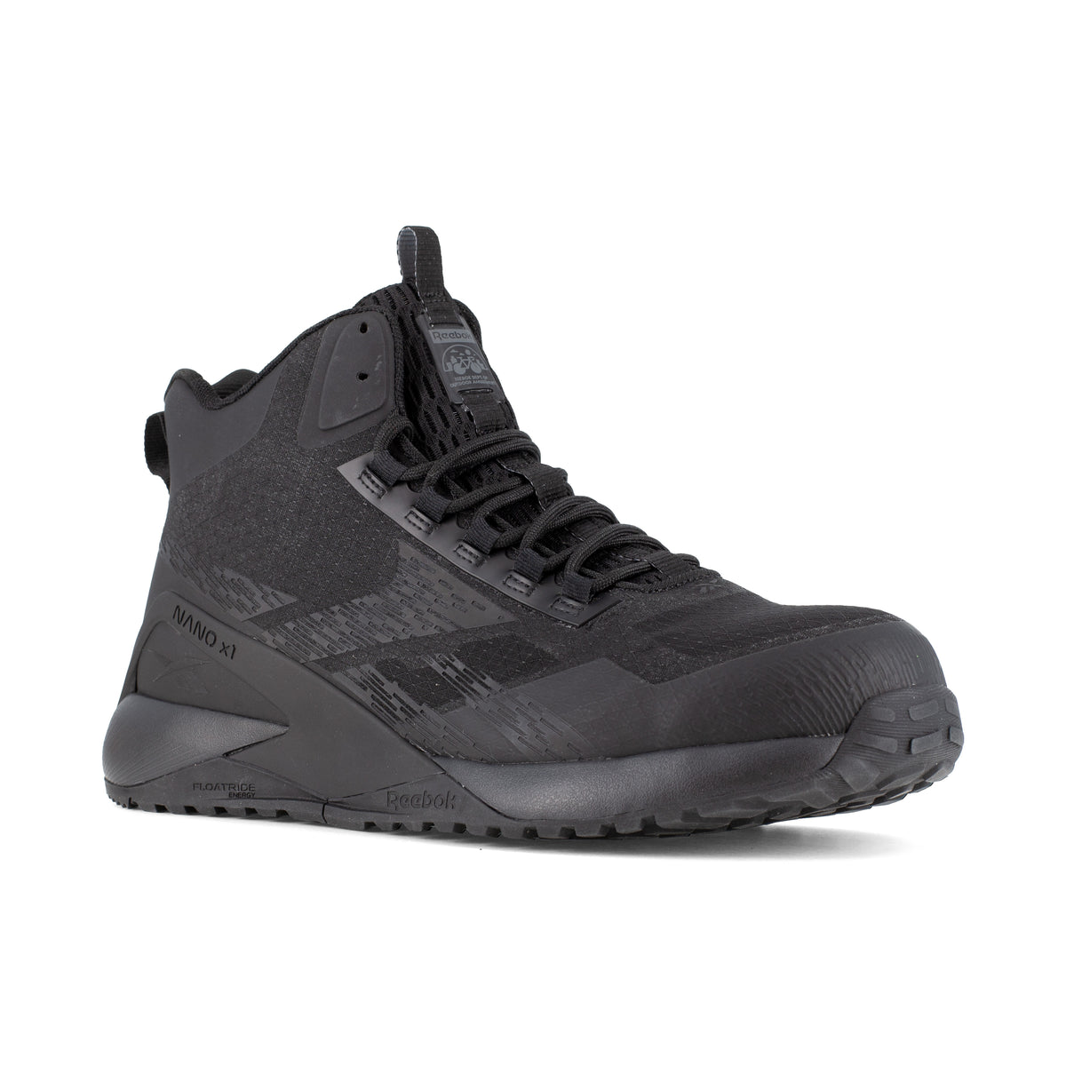 Reebok Women's Nano X1 Adventure Composite Toe Athletic Work Shoe - Black - RB384 6 / Medium / Black - Overlook Boots