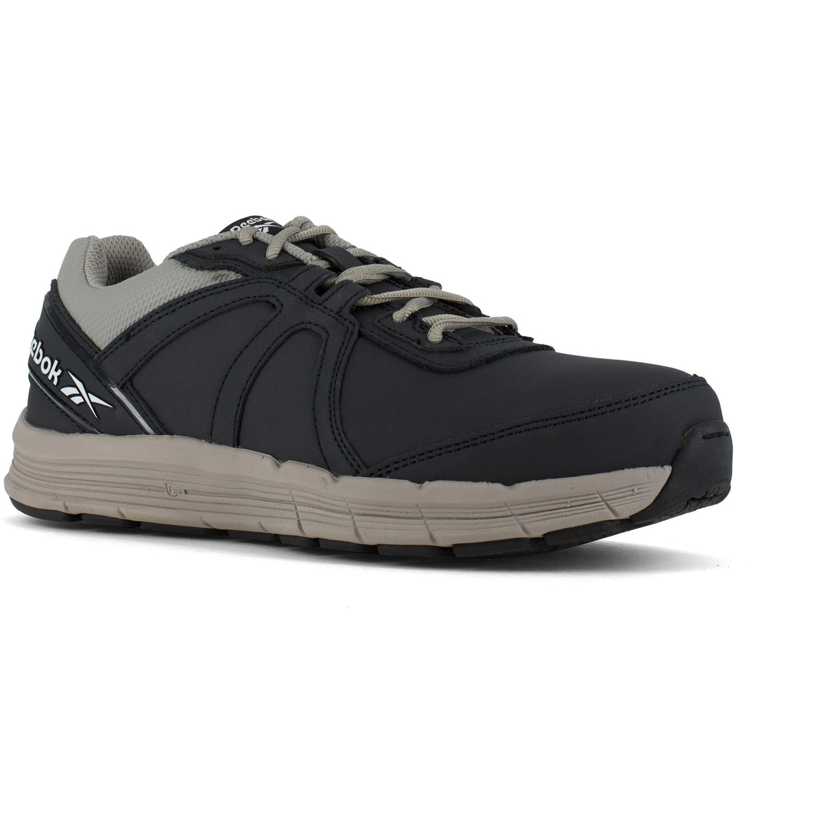 Reebok Men's Guide Performance Steel Toe Cross Trainer Work Shoe- Navy- RB3502 7 / Medium / Navy - Overlook Boots