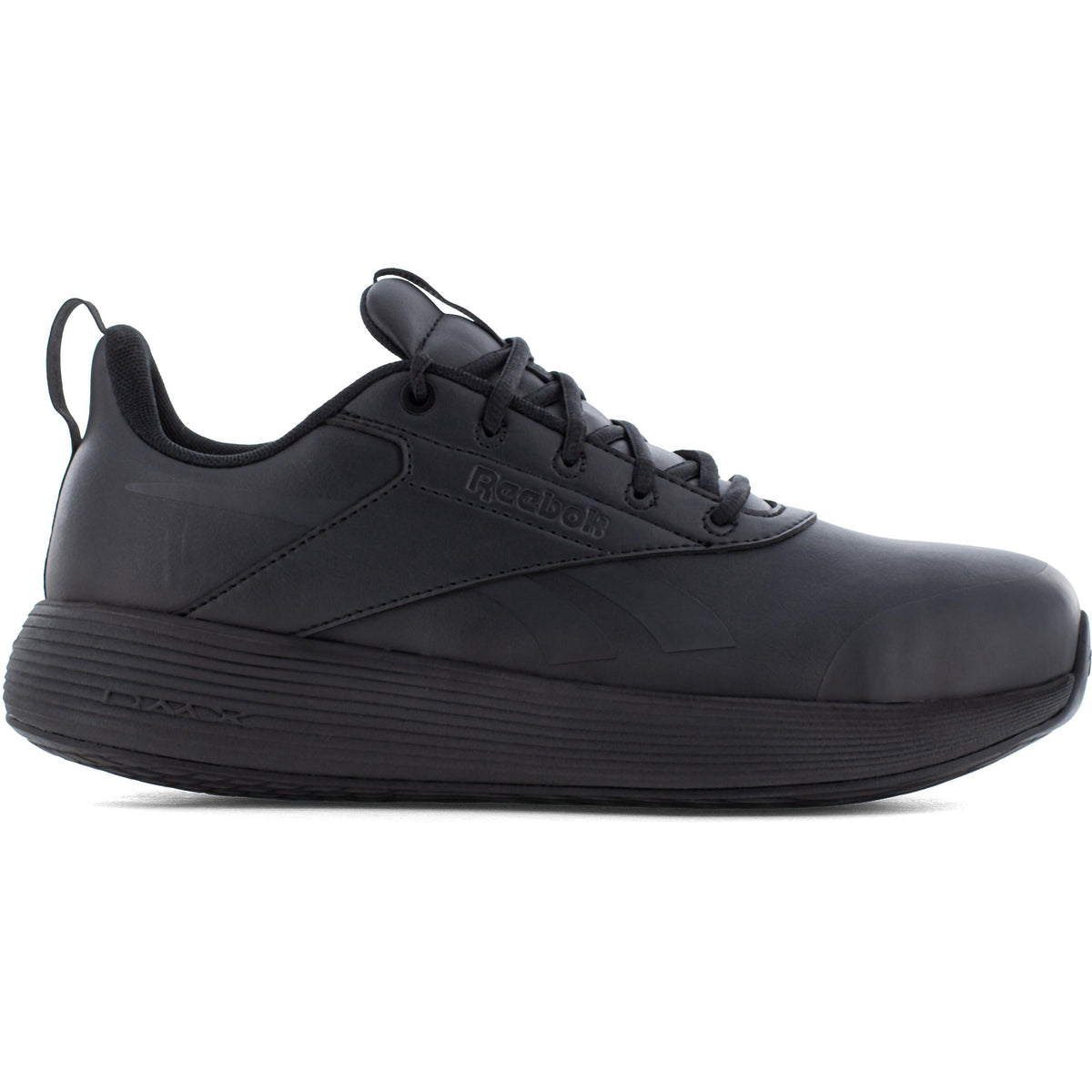 Reebok Men's DMXair Comfort+ Composite Toe Athletic Work Shoe- Black- RB3605 - Overlook Boots