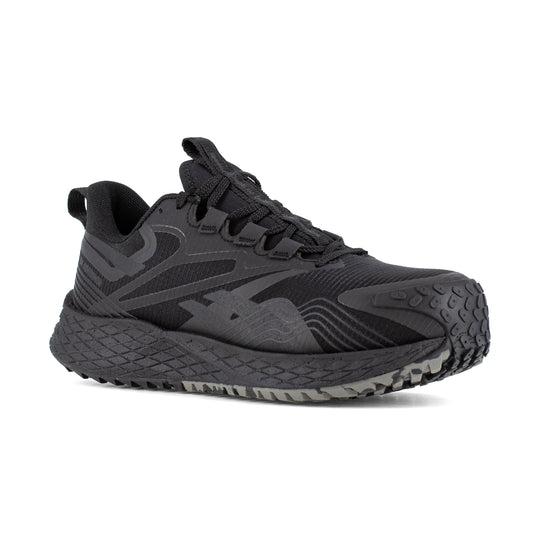 Reebok Women's FE4 Adventure Composite Toe Athletic Work Shoe - Black - RB613 6 / Medium / Black - Overlook Boots