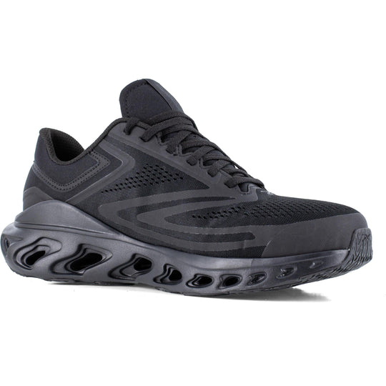 Reebok Women's Fuel Flex Comp Toe Athletic Work Shoe- Black- RB630 - Overlook Boots