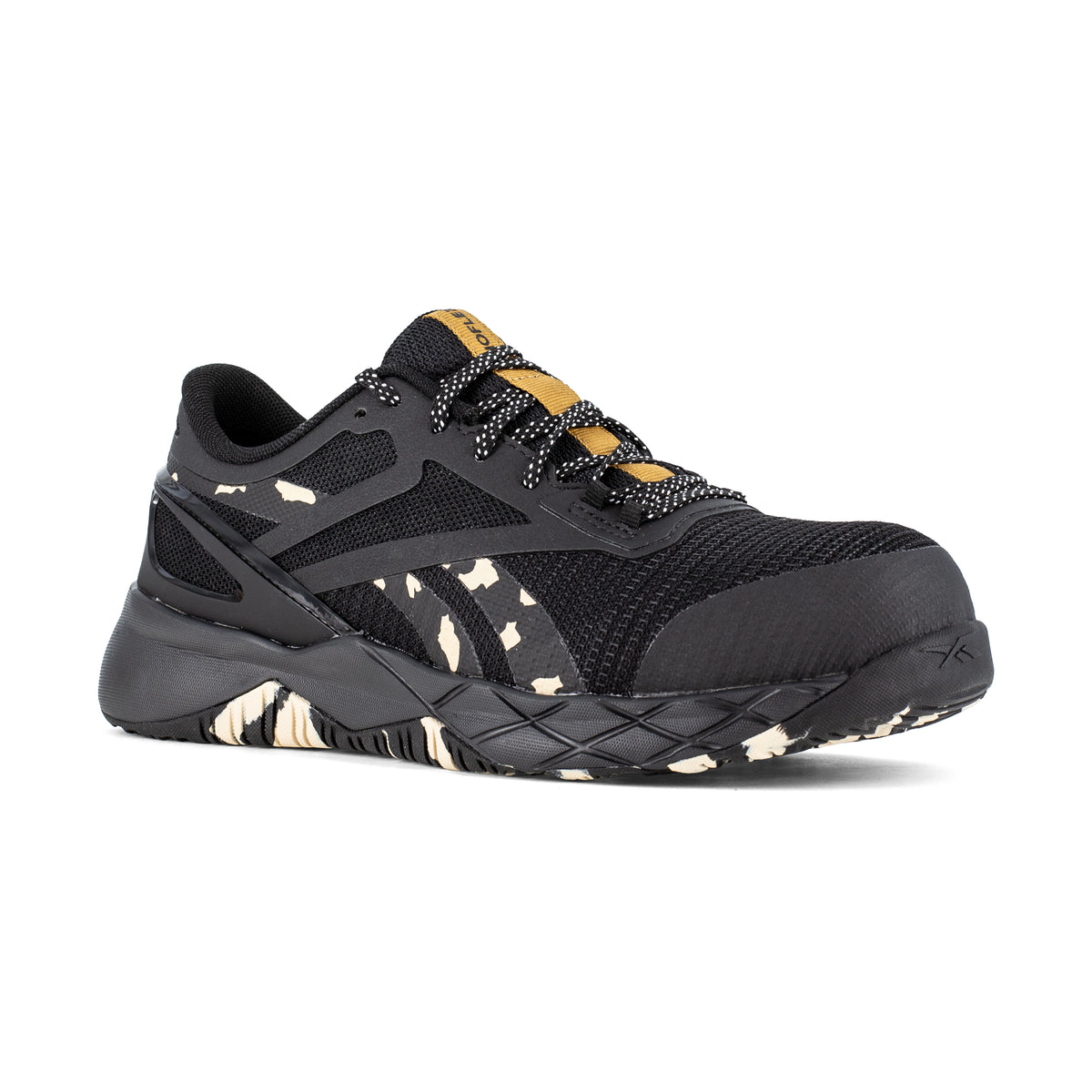 Reebok Women's Nanoflex TR Composite Toe Athletic Work Shoe - Black - RB366 6 / Medium / Black - Overlook Boots