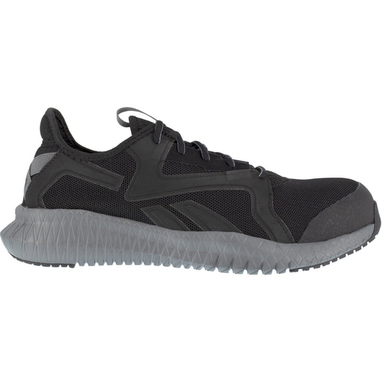 Reebok Men's Flexagon 3.0 Composite Toe Athletic Work Shoe- Black- RB4064 - Overlook Boots