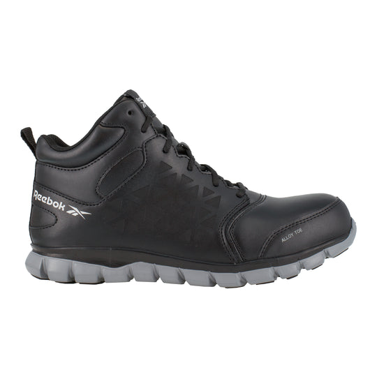 Reebok Women's Sublite Cushion Alloy Toe Athletic Work Shoe - Black - RB142 - Overlook Boots