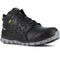 Reebok Men's Sublite Cushion Alloy Toe Metguard Athletic Work Shoe- Black- RB4143 4 / Medium / Black - Overlook Boots