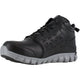 Reebok Men's Sublite Cushion Alloy Toe Metguard Athletic Work Shoe- Black- RB4143 - Overlook Boots