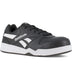 Reebok Men's Low Cut Comp Toe Sneaker Work Shoe - Black - RB4162 7 / Medium / Black/White - Overlook Boots