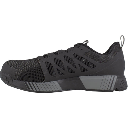 Reebok Men's Fusion Flexweave Composite Toe Athletic Work Shoe - Black - RB4310 - Overlook Boots