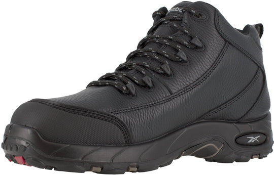 Reebok Men's Tiahawk Composite Toe Waterproof Sport Work Boot - Black - RB4555 - Overlook Boots