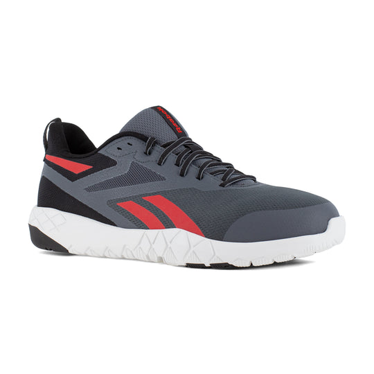 Reebok Men's Flexagon Force XL Composite Toe Athletic Work Shoe- Gray- RB5443 8 / 6E / Gray - Overlook Boots
