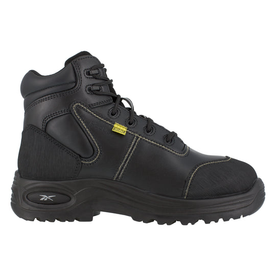Reebok Men's Trainex 6" Composite Toe Cushguard Sport Boot - Black - RB6755 - Overlook Boots