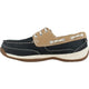 Rockport Women's Sailing Club Steel Toe Three Eye Tie Boat Shoe - Blue - RK670 - Overlook Boots