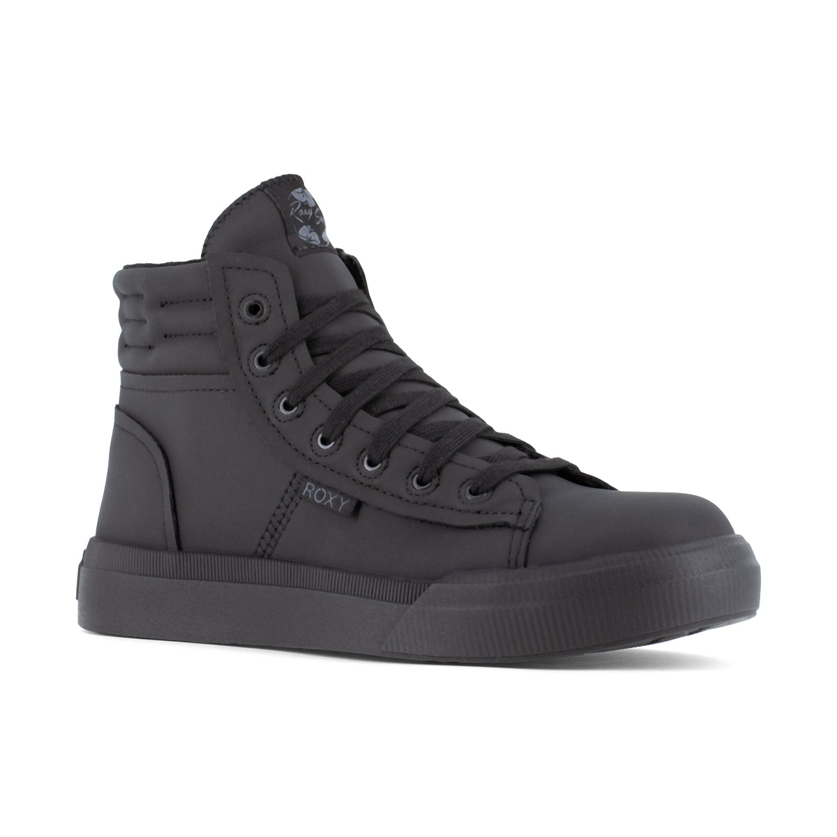 Roxy Women's Rae Composite Toe High Top Casual Work Shoe - Black - RX90203 5 / Medium / Black - Overlook Boots
