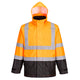 Portwest Hi-Vis 3-in-1 Contrast Traffic Jacket - Orange/Black - S362 Small / Orange - Overlook Boots