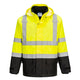 Portwest Hi-Vis 3-in-1 Contrast Traffic Jacket - Yellow/Black - S362 Small / Yellow - Overlook Boots