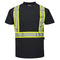 Portwest Iona Plus Enhanced T-Shirt - Black - 12 PACK - S396 Medium / Black - Overlook Boots