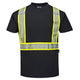 Portwest Iona Plus Enhanced T-Shirt - Black - 12 PACK - S396 Medium / Black - Overlook Boots
