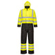 Portwest Hi-Vis Contrast Winter Coverall - Yellow/Black - S485 Small / Yellow - Overlook Boots