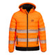 Portwest Hi-Vis Ultrasonic Heated Tunnel Jacket - Orange/Black - S548 Small / Orange - Overlook Boots