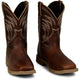 Justin Men's Daywork 11" Steel Toe Waterproof Western Work Boot - Pecan - SE4243 7 / Medium / Pecan - Overlook Boots