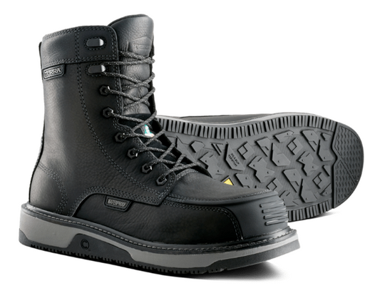 Terra Men's Ironstone 8" Composite Toe Waterproof Safety Work Boot - Black - 839FBK - Overlook Boots