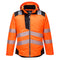 Portwest PW3 Hi-Vis Winter Jacket - Orange/Black - T400 Small / Orange - Overlook Boots