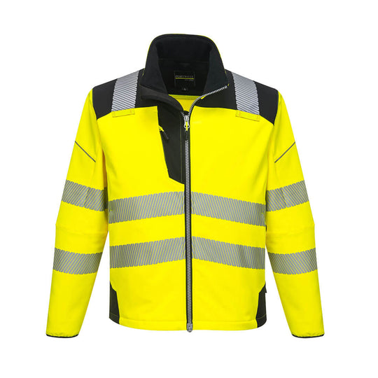 Portwest PW3 Hi-Vis Softshell (3L) - Yellow/Black - T402 Small / Yellow - Overlook Boots
