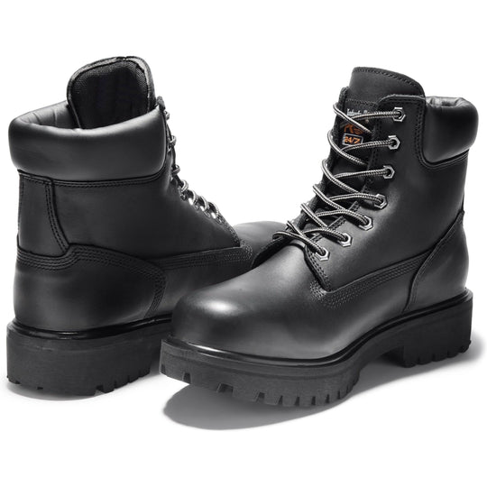 Timberland PRO Men's Direct Attach 6" Soft Toe Waterproof 200G Insulated Work Boot - Black - TB126036001 - Overlook Boots
