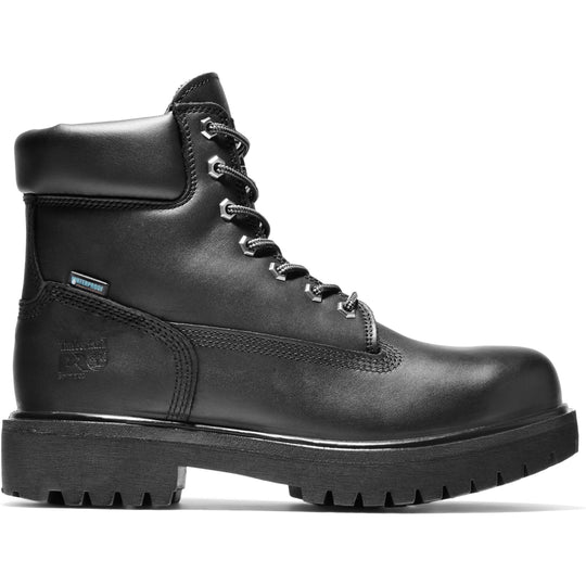 Timberland PRO Men's Direct Attach 6" Soft Toe Waterproof 200G Insulated Work Boot - Black - TB126036001 - Overlook Boots