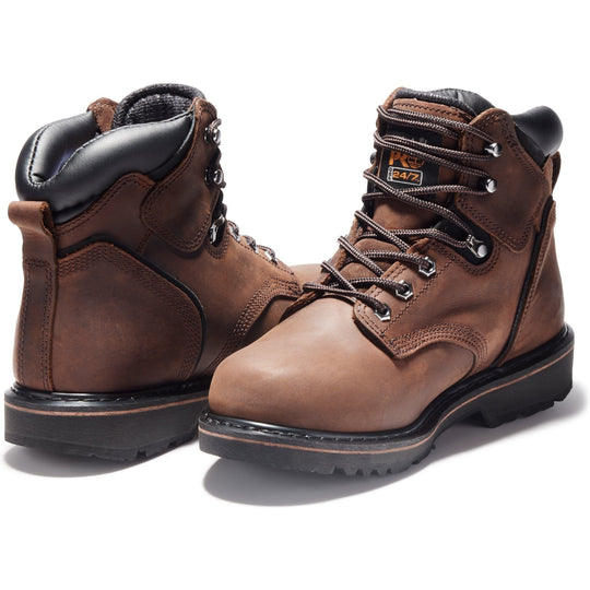 Timberland PRO Men's Pit Boss 6" Soft Toe Work Boot - Brown - TB133046214 - Overlook Boots