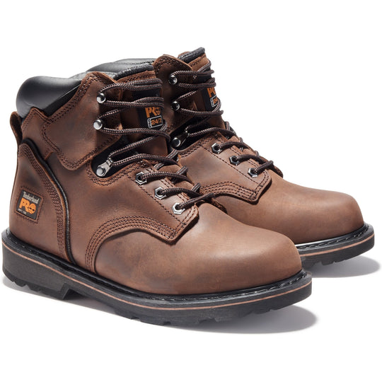 Timberland PRO Men's Pit Boss 6" Soft Toe Work Boot - Brown - TB133046214 7 / Medium / Brown - Overlook Boots