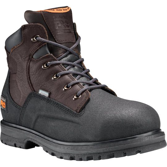 Timberland PRO Men's Powerwelt 6" Steel Toe Waterproof Work Boot - Brown - TB147001242 - Overlook Boots