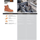 Timberland PRO Men's Wedge 6" Soft Toe Wedge Work Boot - Rust - TB153009214  - Overlook Boots