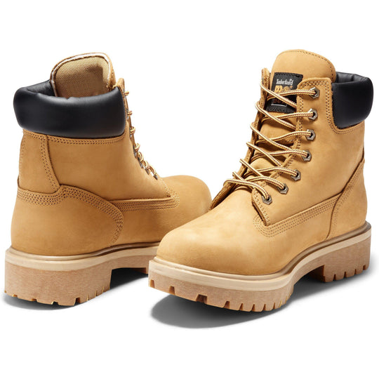 Timberland PRO Men's Direct Attach 6" Steel Toe Waterproof 200G Insulated Work Boot - Wheat - TB165016713 - Overlook Boots