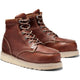Timberland PRO Men's Barstow Wedge 6" Moc Toe Alloy Toe Work Boot - Rust - TB188559214 7 / Medium / Rust - Overlook Boots