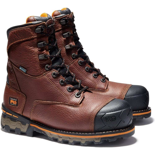Timberland PRO Men's Boondock 8" Composite Toe Waterproof Ins Work Boot TB189628214 - Overlook Boots