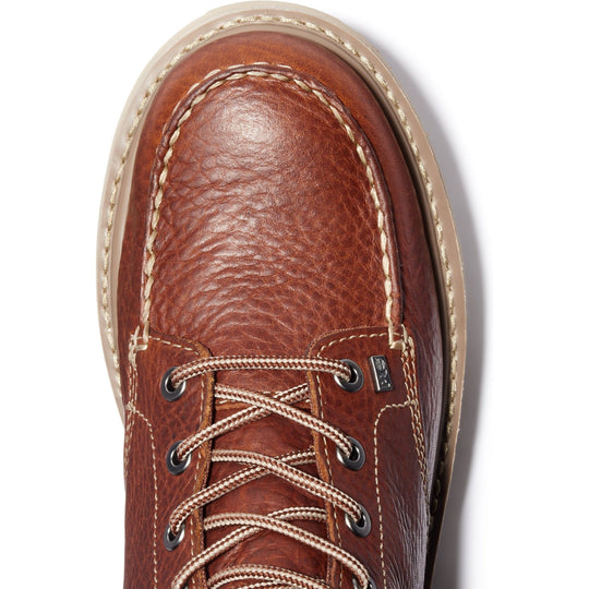 Timberland PRO Men's Barstow Wedge 6" Soft Toe Work Boot - Rust - TB189647214 - Overlook Boots