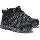 Timberland Pro Men's Powertrain Alloy Toe SD+ Mid Work Boot - Black - TB1A11QF001 7 / Medium / Black Synthetic - Overlook Boots