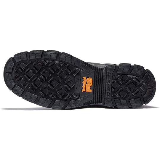 Timberland PRO Men's Stockdale 8" Alloy Toe Waterproof Pull-on Work Boot - Black - TB1A1AXG001 - Overlook Boots