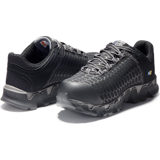 Timberland PRO Women's Powertrain Sport Alloy Toe SD+ Work Shoe - Black - TB1A1B7F001 - Overlook Boots