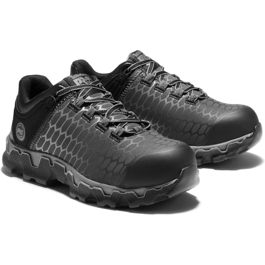 Timberland PRO Women's Powertrain Alloy Toe Electrical Hazard Work Shoe TB1A1JY4001 5.5 / Medium / Black - Overlook Boots