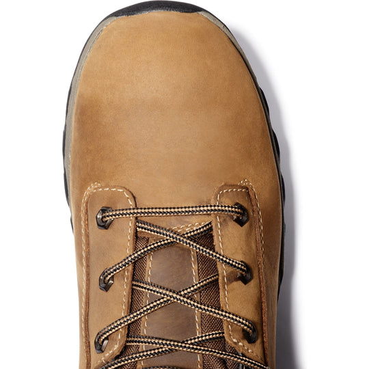 Timberland PRO Men's Hypercharge 6" Soft Toe Waterproof Work Boot - Brown - TB1A1Q56214 - Overlook Boots