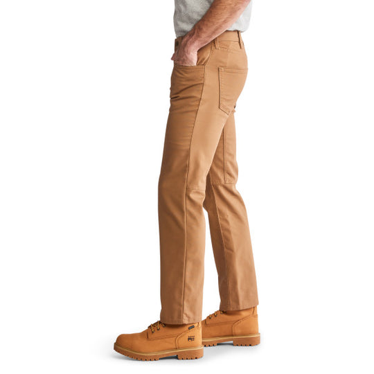 Timberland Pro Men's Ironhide Straight Fit Canvas Work Pants - Dark Wheat - TB0A1VA9D02  - Overlook Boots