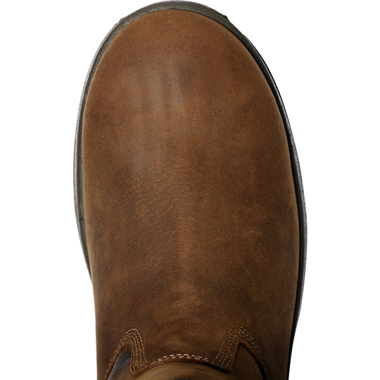 Timberland PRO Men's Helix Heavy Duty Composite Toe Waterproof Wellington Work Boot - Brown - TB1A1XFX214 - Overlook Boots