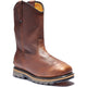 Timberland Pro Men's True Grit 10" Composite Toe Waterproof Internal Met Guard Pull-On Work Boot - Brown - TB1A25F5214 - Overlook Boots