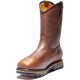 Timberland Pro Men's True Grit 10" Composite Toe Waterproof Internal Met Guard Pull-On Work Boot - Brown - TB1A25F5214 - Overlook Boots