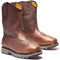 Timberland Pro Men's True Grit 10" Composite Toe Waterproof Internal Met Guard Pull-On Work Boot - Brown - TB1A25F5214 7 / Medium / Brown - Overlook Boots